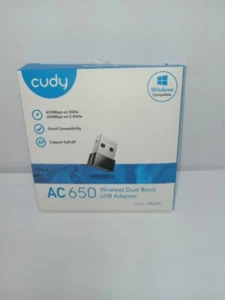 Cudy WU650 Adattatore WiFi USB AC650 433Mbps Open Box - Picture 1 of 2