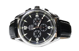 Men's Omega Railmaster Automatic Aqua Terra Automatic Chronograph 42mm w Box - Picture 1 of 7