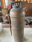 Vintage Copper Pyrene Soda Acid Fire Extinguisher - Empty