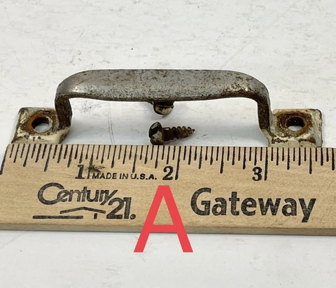 Original Drawer Handle Marsh Kitchen Cabinet hoosier style door pull *a Cover