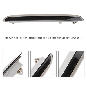 Rear Third 3RD Brake Stop Light For AUDI A3 S3 RS3 8P Sportback 2004-2013 BLK E2 - Picture 1 of 14