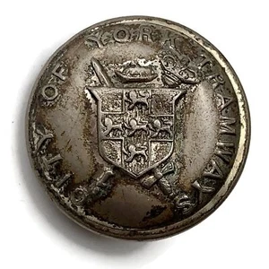 City of York Tramways Company Trams Yorkshire Corporation Transportation Button - Picture 1 of 3