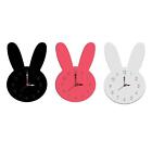 Rabbit Wall Clock Decorative Clocks for Walls for Home Farmhouse Bathroom