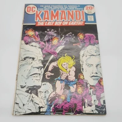 Vintage DC Comics Kamandi The Last Boy On Earth 1972 Series #8 Jack Kirby Cover - Image 1 of 4