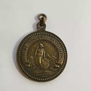 1883 Bronzemedaille 1. Landesausstellung Zürich Schweiz Landesausstellung - Bild 1 von 4