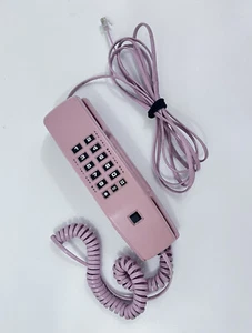 Vintage Pink Phone Vaxa 1000 Swedish design Rare Home / Ground Line Retro - Picture 1 of 11