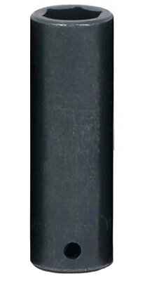 WILLIAMS, A SNAP-ON INDUSTRIAL BRAND 13/16"6Pt Impact Deep 3/8"Drive Supertorque Black Industrial USA Socket 12-626