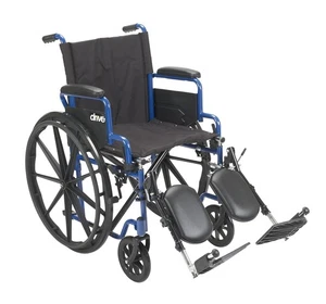 Streak Wheelchair with Flip Back Desk Arms, Elevating Leg Rests, 16 Inch Seat - Picture 1 of 4
