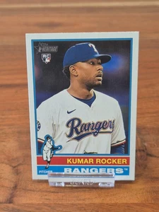 2025 Topps Heritage Kumar Rocker Texas Rangers #179 Rookie-Karte - Bild 1 von 2