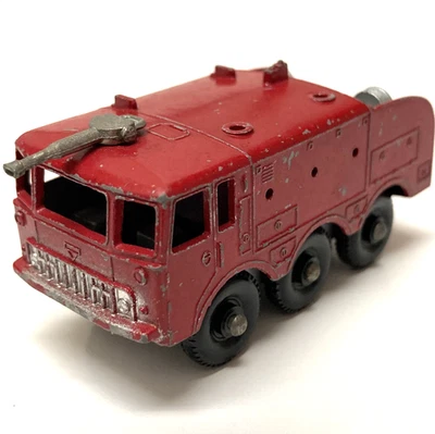 Lesney Matchbox Foamite Airport Crash Tender No.63 1964 Rojo Reino Unido Foto 1 de 4
