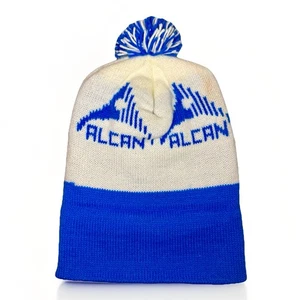 Vintage Alcan Winter Hat Beanie Pom VERY RARE - Picture 1 of 7