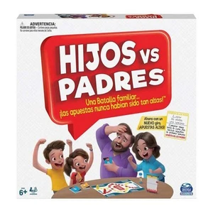 Juego de Mesa Spin Master Hijos vs Padres 206 Piezas 26,99 x 26,99 x 5,4 cm - Imagen 1 de 5