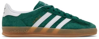 [JI2062] MENS ADIDAS GAZELLE INDOOR 'COLLEGIATE GREEN' - Image 1 of 4