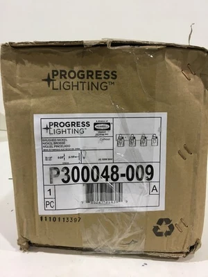 Progress Lighting P300048-009 Calhoun 4-Light Brushed Nickel Vanity Light New - Image 1 of 3