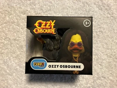 Numskull 2025 Mini Tubbz Goma Cosplay Pato Ozzy Osbourne Paquete Dañado Foto 1 de 4