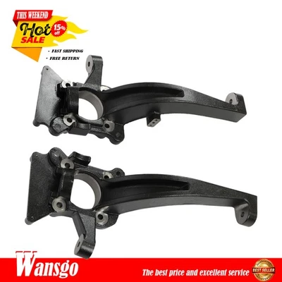 NEW Front Right & Left Lift Spindle Knuckle Set Kit 4' For Ford F150 2WD 09-2020 — 第 1/4 张图片
