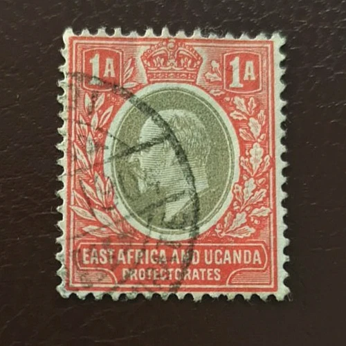 Uganda: 1903-1904 Rey Eduardo VII, 1 A. (Sello coleccionable). Foto 1 de 1