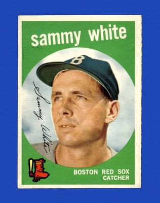1959 Topps Set-Break #486 Sammy White EX-EXMINT *GMCARDS* - Image 1 of 2