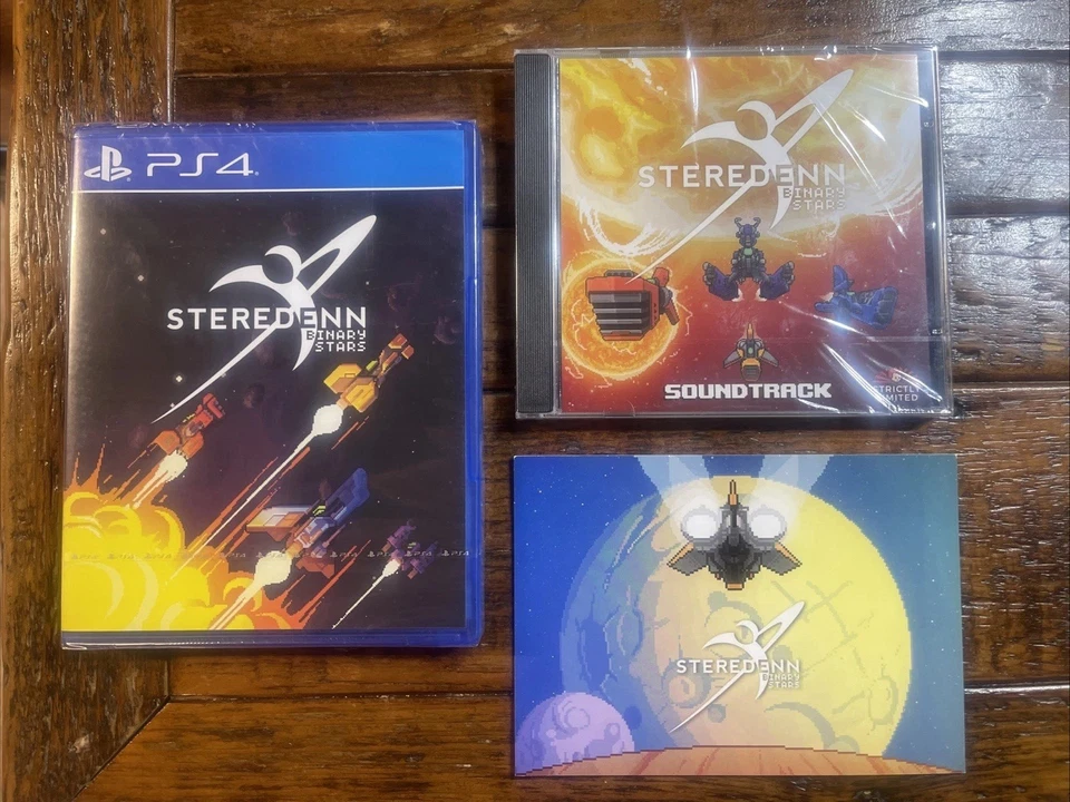 Steredenn Binary Stars - With CD OST Brand New Factory Sealed SLG - Image 1 of 2
