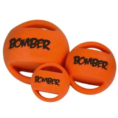 Zeus Hunde Ball mit Squeaker, Schleuder- Zieh- Zerrspielzeug, Schwimmspielzeug - Bild 1 von 3