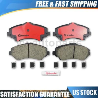 Brembo Front Disc Brake Pad Set 1PCS For 2008 2009 2010 2011 2012 Jeep Liberty - Image 1 of 3