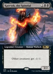 MTG KAERVEK, THE SPITEFUL EXC - KAERVEK, L'ASTIOSO - M21 X EN - MAGIC - Picture 1 of 1