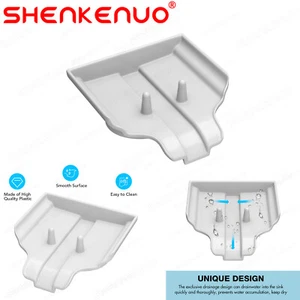 Portasapone Scarico Portasapone Bar Doccia Saponi Autodrenante 1PZ - Foto 1 di 12