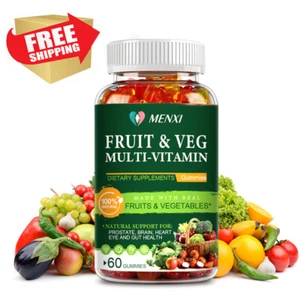 Fruits and Veggies Natural Gummies Balance of Daily Nature Fruits and Vegetables - Foto 1 di 8