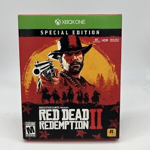 Red Dead Redemption II 2 Xbox One Special Edition W/ Map Used Great Condition G1
