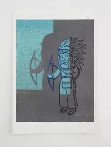 Perrotin x Farhad Moshiri - Indian Boy in the Spot Light - Bild 1 von 1