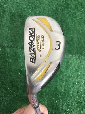 Tour Edge Bazooka J-Max Gold Left Handed 3 Hybrid 21* Ladies Graphite Shaft - Image 1 of 4