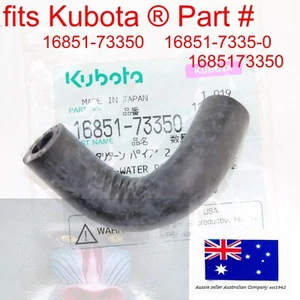 for Kubota Thermostat Flange Water Pump Return Hose 16851-73350 16851-7335-0 - Picture 1 of 9