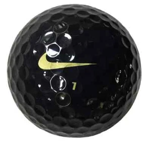 Nike MOJO KARMA ONE BLACK Golf Balls, Good Quality, RARE Black, 3 Golf Balls - Picture 1 of 8