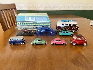 Volkswagen Beetle Bus Isetta Citroen model car collection 