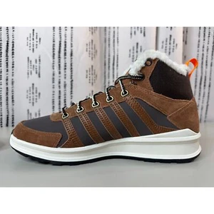 K-Swiss Nuevo con Etiquetas Entrenador Vista Para Hombre Medio Invierno Forrado Sherpa Talla 8 Caminata Aire Libre Gorp - Imagen 1 de 13