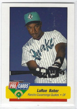 1994 Rancho Cucamonga Quakes (Class A-San Diego Padres) LaRue Baber