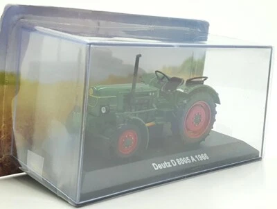 Hachette 1/43 Scale Model Tractor HL06 - 1966 Deutz D 8005 A - Green - Image 1 of 4