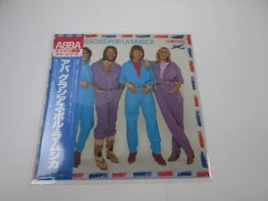 ABBA Gracias Por La Musica DSP-8002 with OBI Japan LP Vinyl - Picture 1 of 5