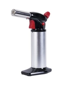 Professional Butane Torch 15g Refillable Cooking Kitchen Torch Adjustable Flame - Picture 1 of 5