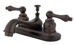 Kingston Brass KB605AL Oil Rubbed Bronze Bathroom Sink Washerless Faucet - Picture 1 of 9
