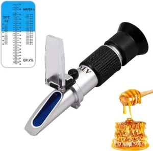 Honig Refraktometer 58~90% Brix 38~43%Baume 12-27% Wasser Meter für Honigtest - Bild 1 von 8
