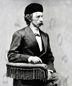 ANTIQUE REPRODUCTION 8X10 PHOTOGRAPH SHOWING GENERAL GEORGE ARMSTRONG CUSTER # 7 - Picture 1 of 1