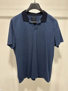 Banana Republic Luxury Touch Herren blau Polo Standard Passform Größe Large - Bild 1 von 3