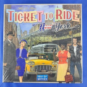 NEW FACTORY SEALED: 2018 Ticket to Ride New York Board Game From DAYS OF WONDER  - Picture 1 of 2