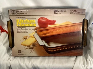 Anker Ofengeschirr Vintage Backform Bernstein 3 Quart M1040-K New Old Stock - Bild 1 von 10