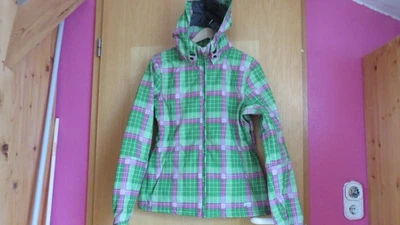 Protest Damen Winterjacke Gr. S = 36 neu & ungetragen grün rosa Ski+Board - Bild 1 von 4