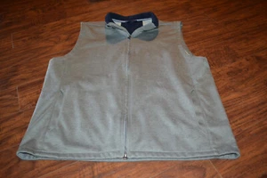 K11- Southern Tide grau 100 % Polyester durchgehender Reißverschluss Weste Größe Herren XL - Bild 1 von 5