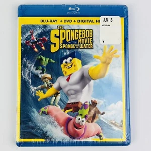 The SpongeBob Movie: Sponge out of Water Blu-ray/DVD 2-Disc Set Brand New Sealed - Picture 1 of 3