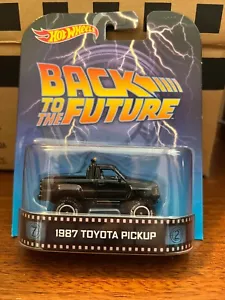 HOT WHEELS 2014 Retro Entertainment Mix C Back to the Future 1987 Toyota Pickup - Picture 1 of 5