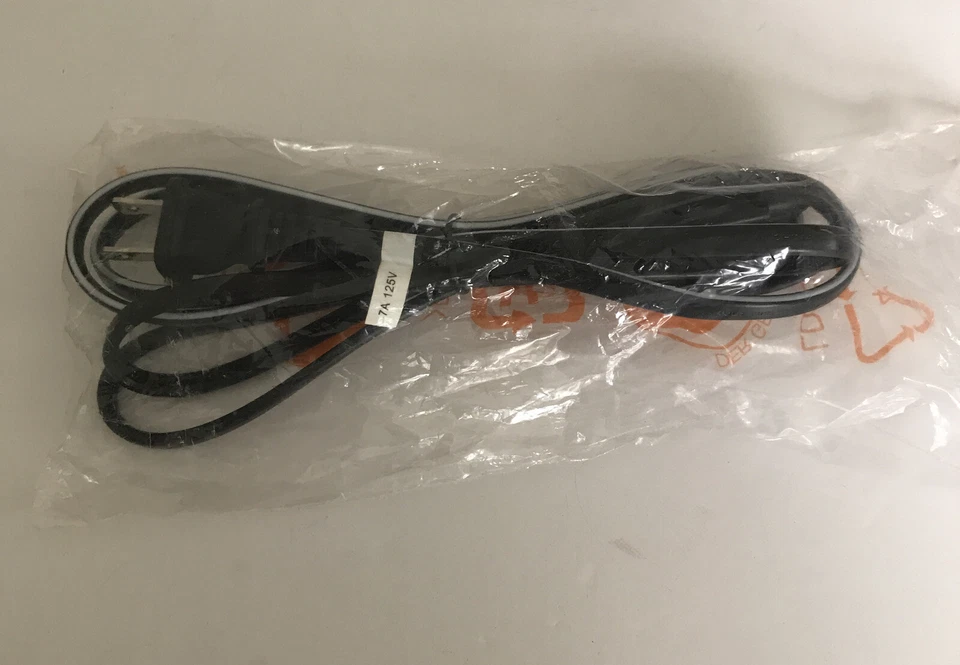 Longwell TV Power Cord Cable LS-7CWA - 7A - 125V E55349 SA New Universal 6 Feet - Image 1 of 1